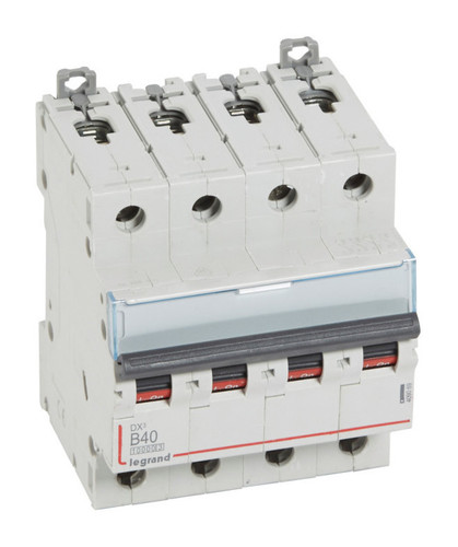 Автоматический выключатель Legrand DX³ 4P 40А (B) 16кА