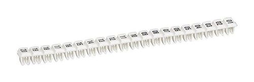 Маркер CAB 3 - для клемм и кабелей 0,5-1,5мм² - чёрные цифры на белом фоне - цифры 21-40