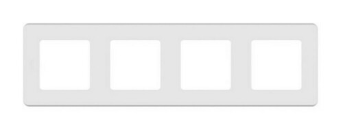 Рамка 4 поста Legrand INSPIRIA, белый, 673960