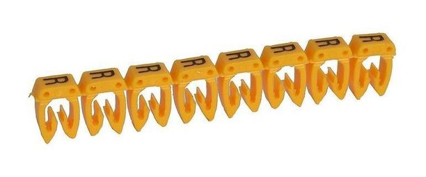 Маркер CAB 3 - для кабеля 0,5-1,5 мм² - заглавная буква R